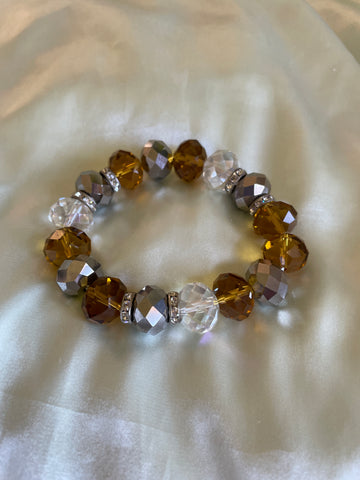 Beaded stretch bracelet