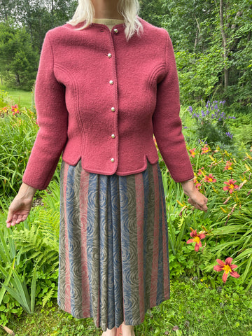 60s Geiger 2 piece skirt suit