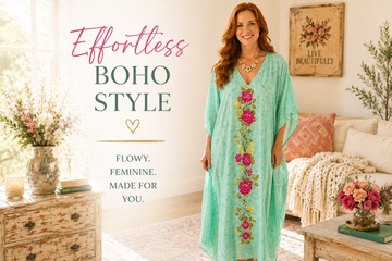 How to Build a Boho Resort Wardrobe Around a Caftan