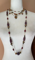 boho beaded necklace 