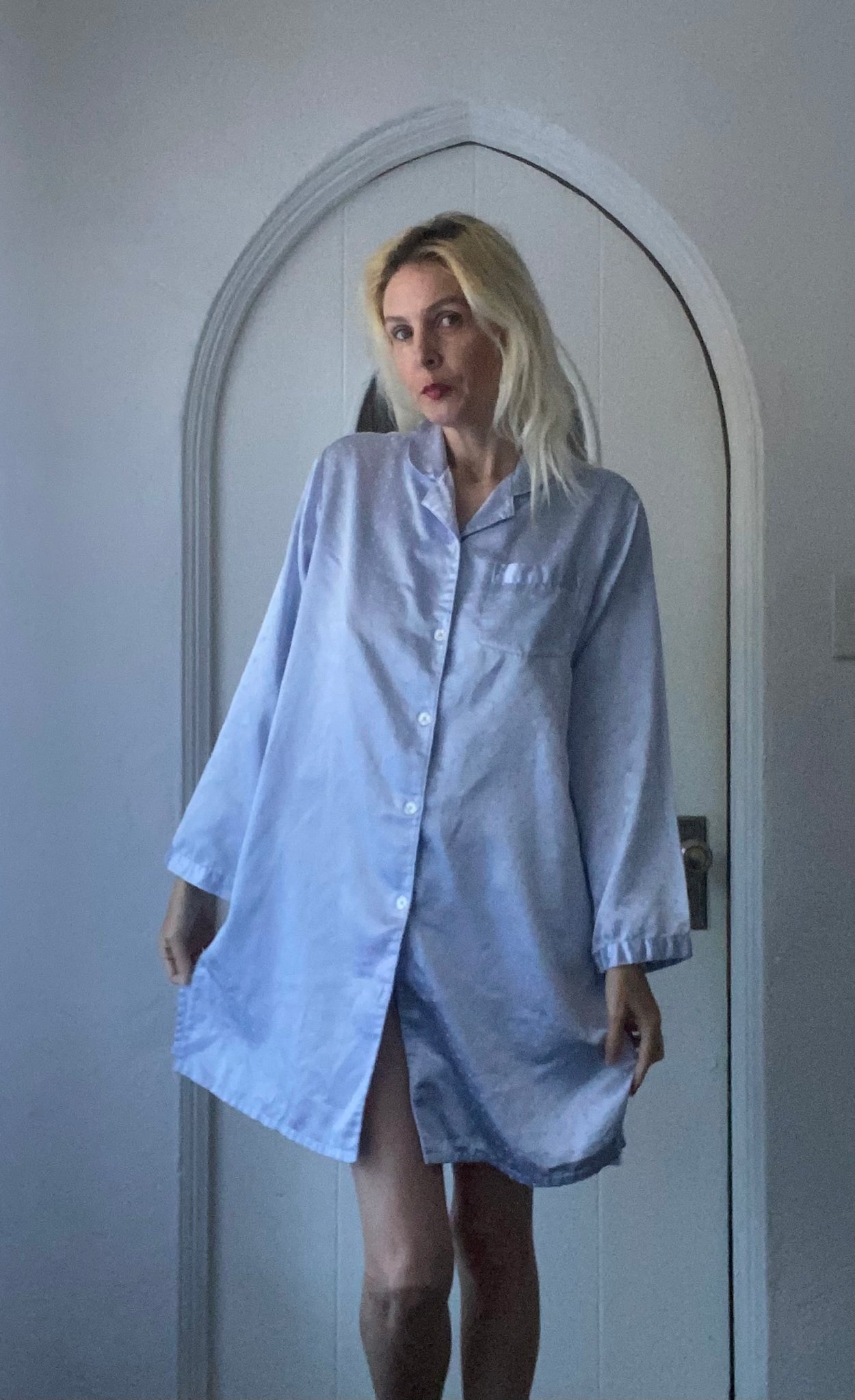 Nordstrom Blue Pajama Top