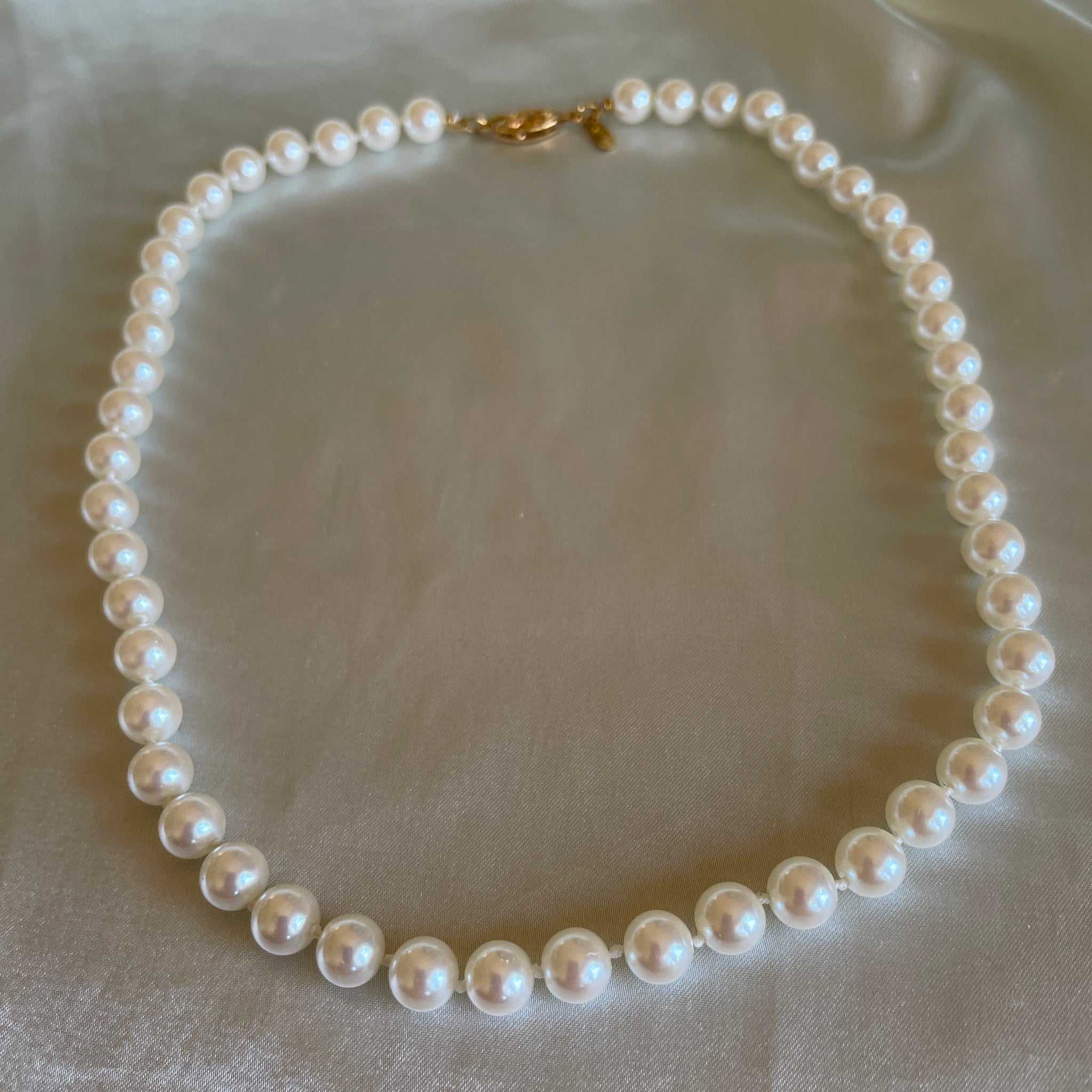 80s Napier pearl necklace 