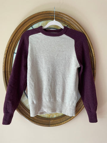 90s 100% Lambswool Winter-wear Classic Knit Sweater S