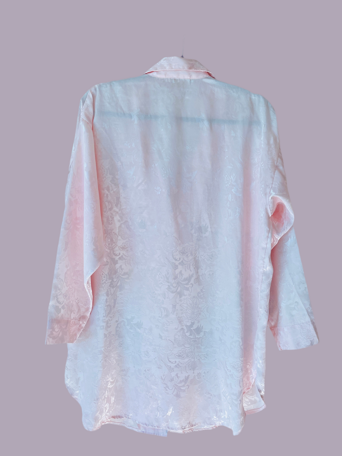 2000s Victoria’s Secret Pink Poly Lounge Lingerie PJ Top. M