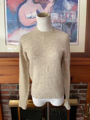 70s Mary Lewis Sears Virgin Shetland Wool Vintage pullover Sweater S