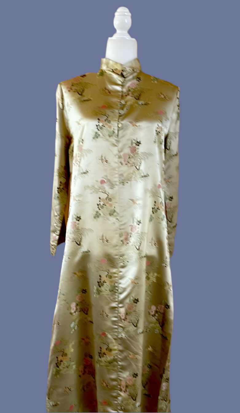 70s Vintage Merric of Afghanistan Hostess Lounge Robe S