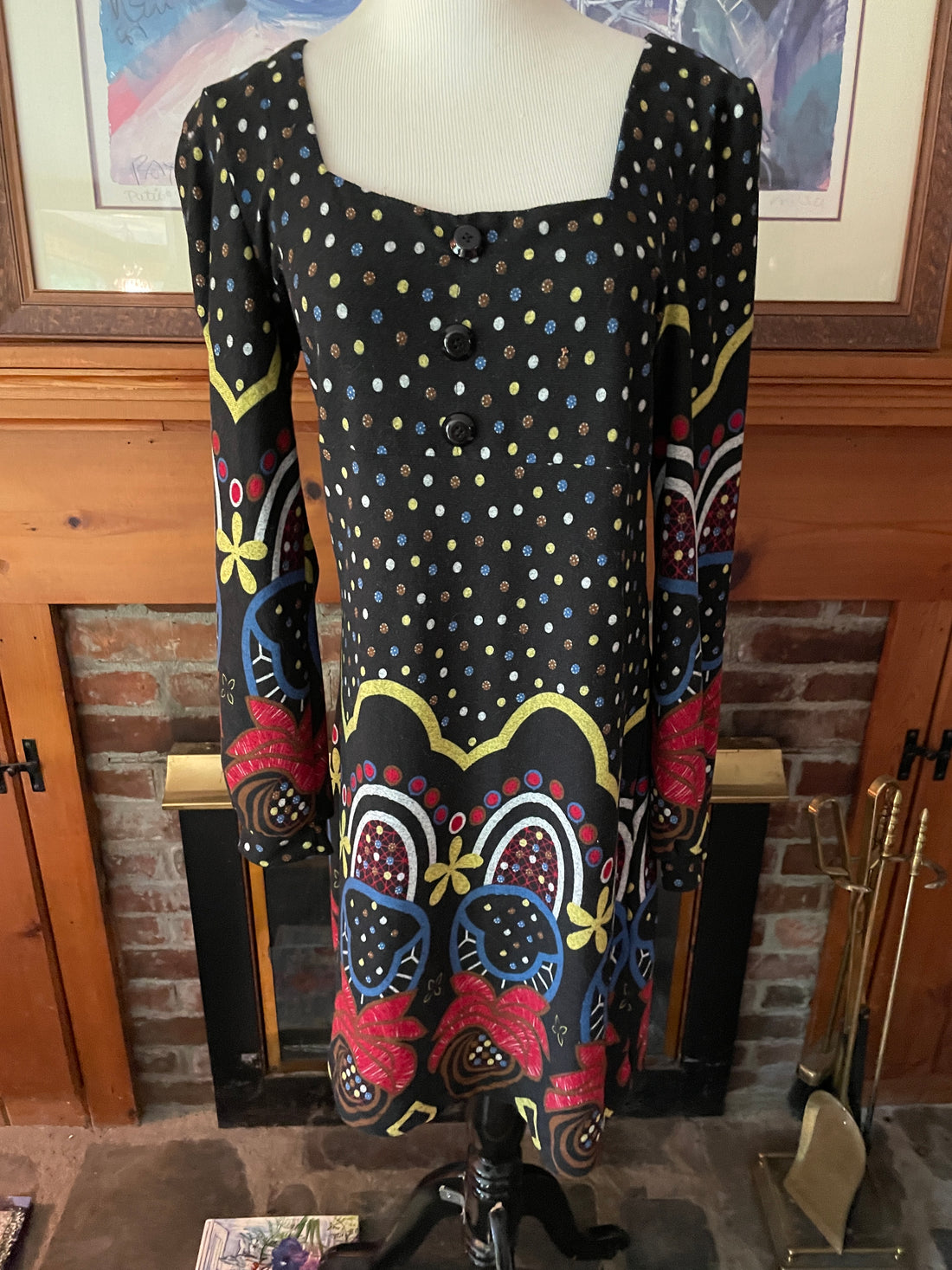 2000s boho dress