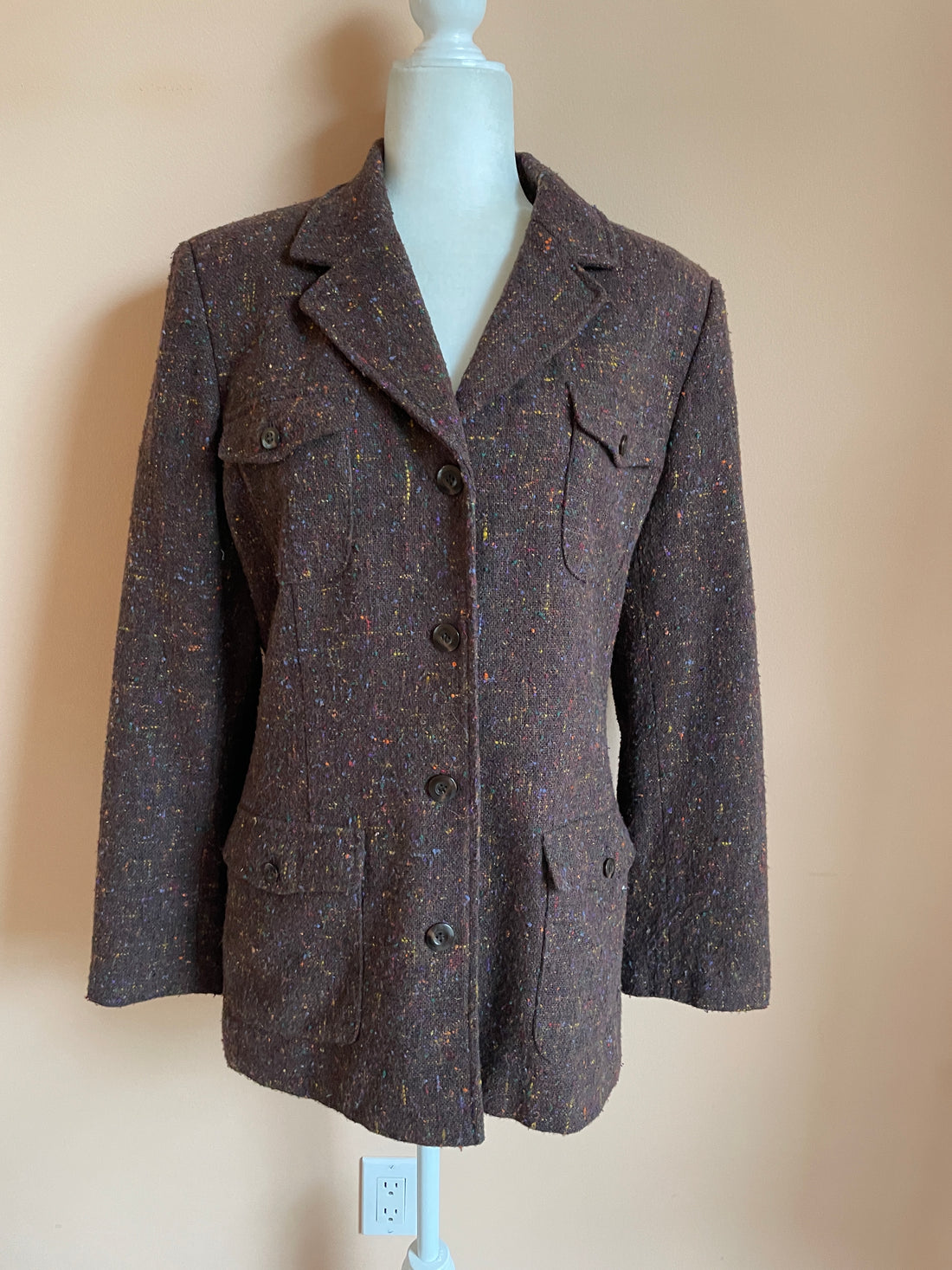 80s equestrian jacket