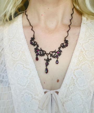 Vintage Avon Nina Ricci Victorian Style Necklace