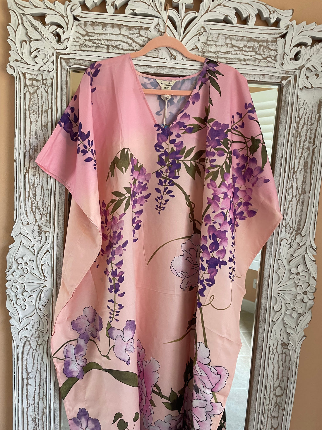 Gorgeous Women’s Kaftan Dress Floral Boho Gown Beach Cover Up