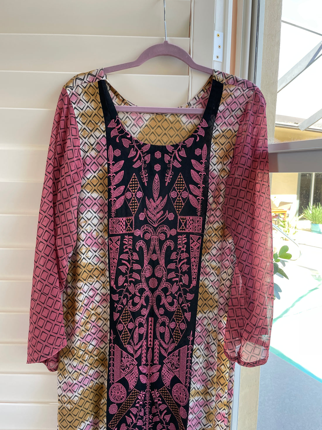 Boho Lounge Tunic Dress