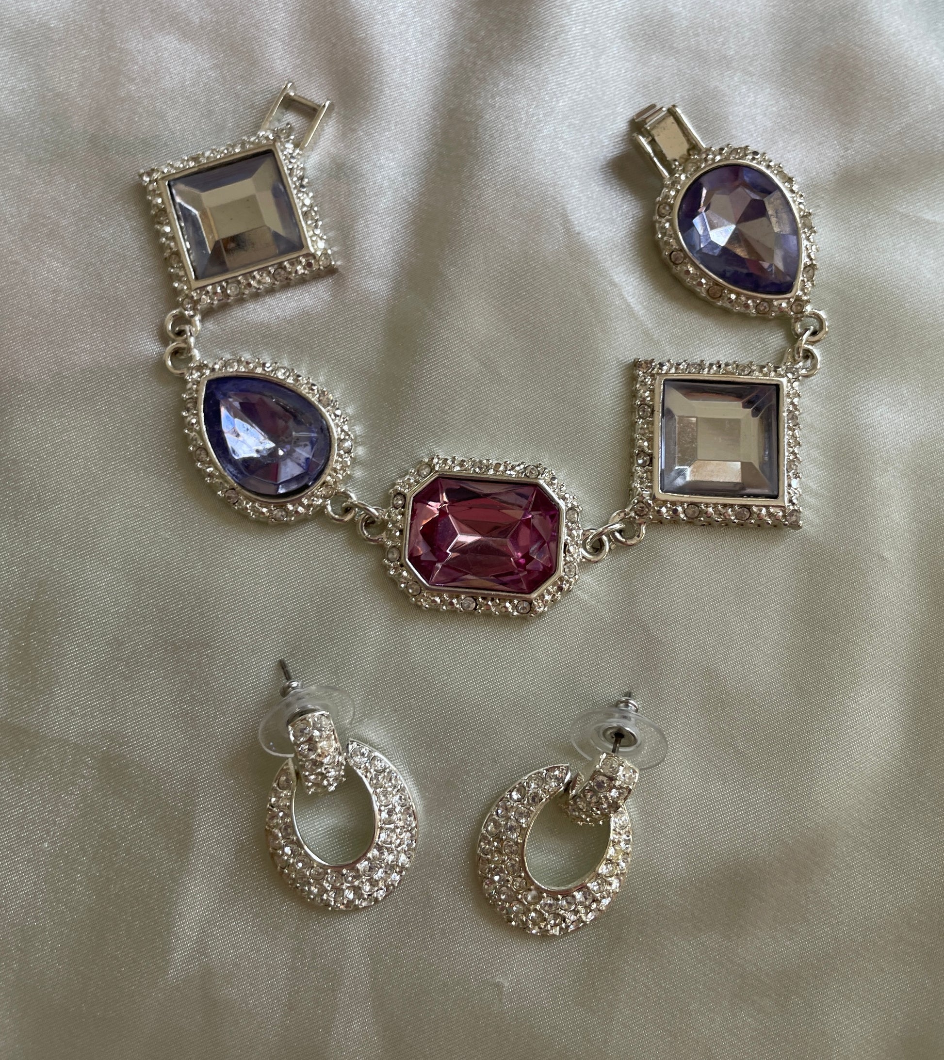  2000s Bracelet Earrings Costume Jewelry