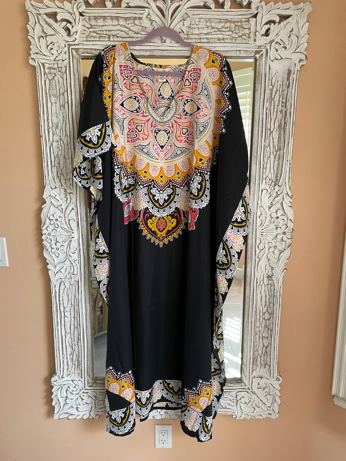 Comfy Lounge Beach Wear Kaftan Day-Evening Maxi Dress Plus Size