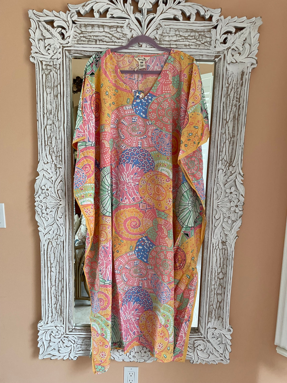 Live the Relaxed Casual Boho Life Beach Lounge Evening Caftans.    1X-4X