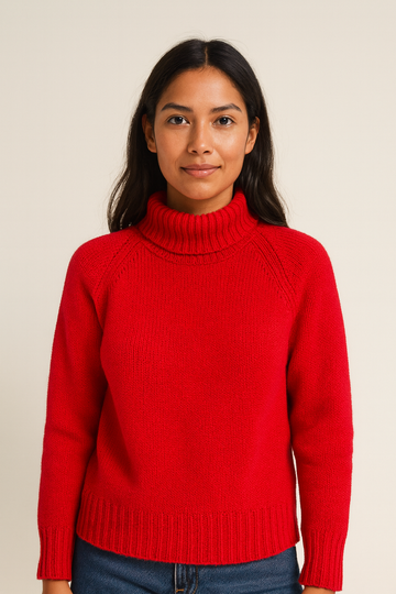 Vintage 70s 100% Wool Pullover Knit Sweater M