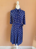 Laundry blue print casual dress