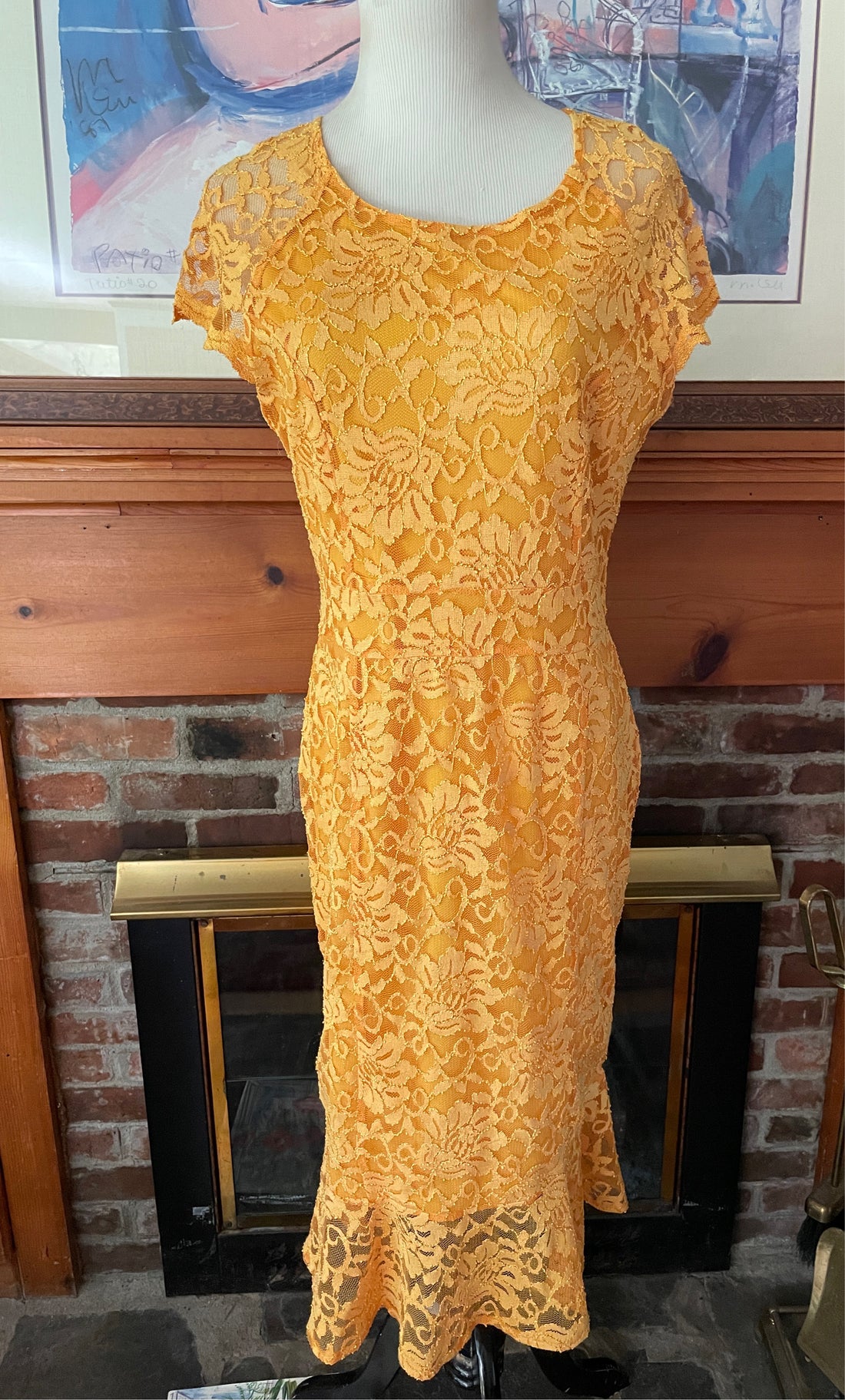 2000s lace dress