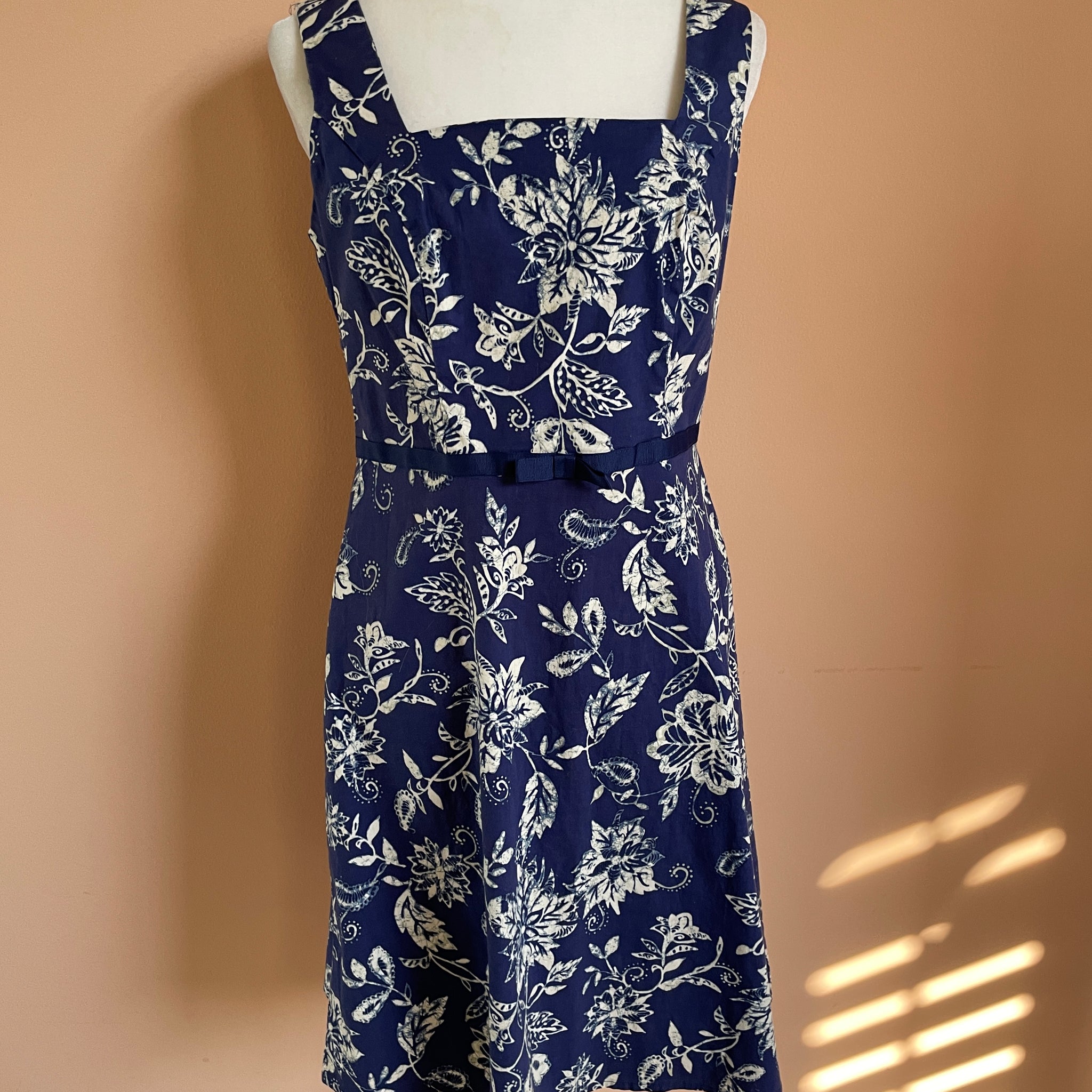 2000's blue summer dress