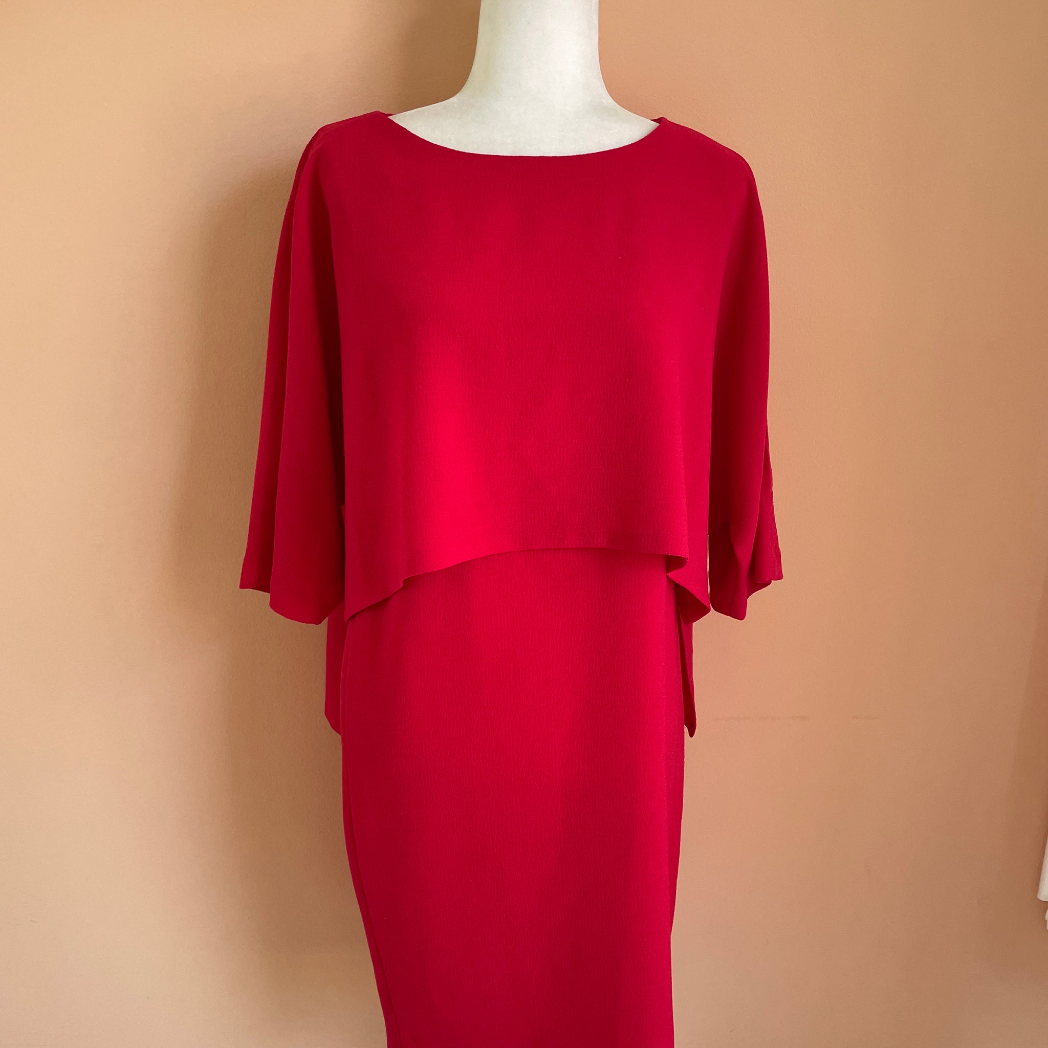 2000's red dress