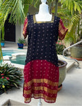 Handmade pakistan boho lounge tunic dress M/L