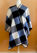 Coziest soft oversize cape wrap