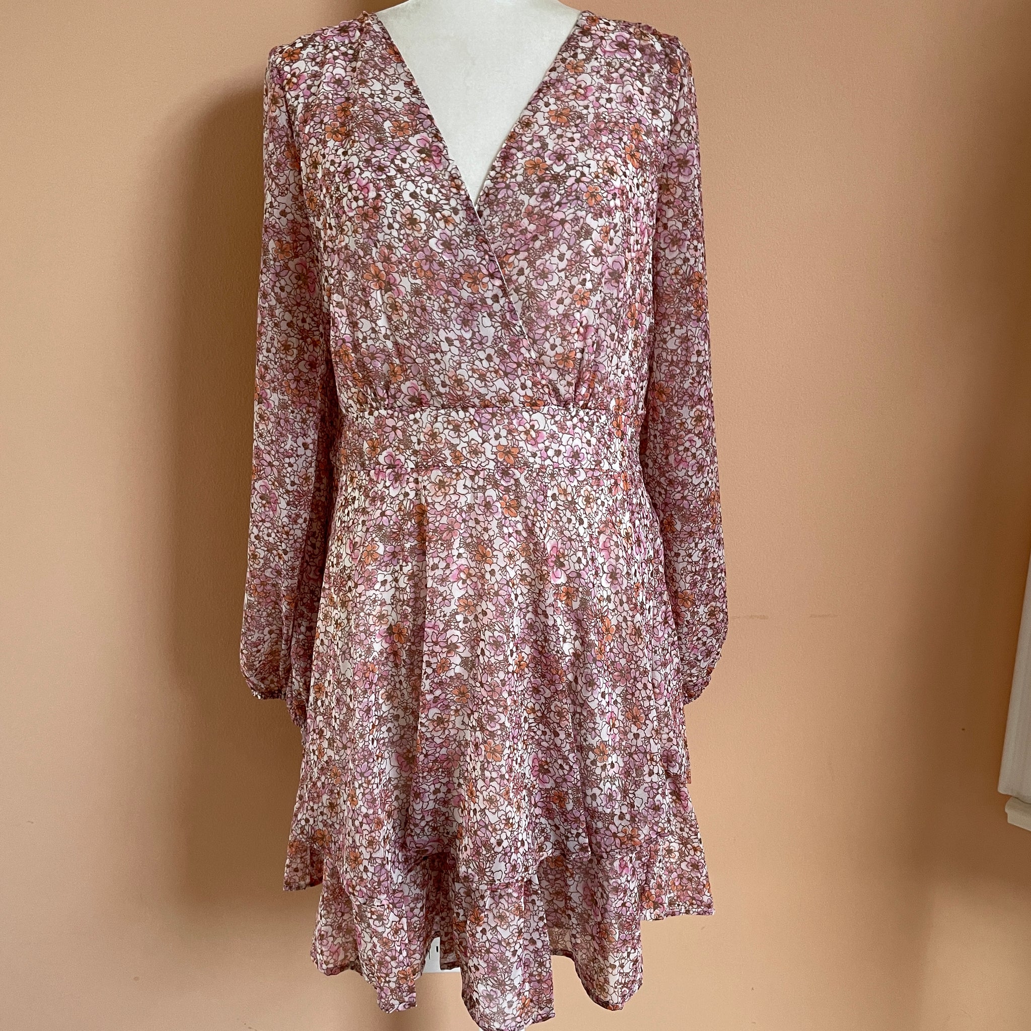 1990's Floral Dress
