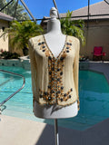 2000s Beaded jacket top