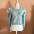 Wild Fable. Pretty blue pullover cropped knit sweater sm