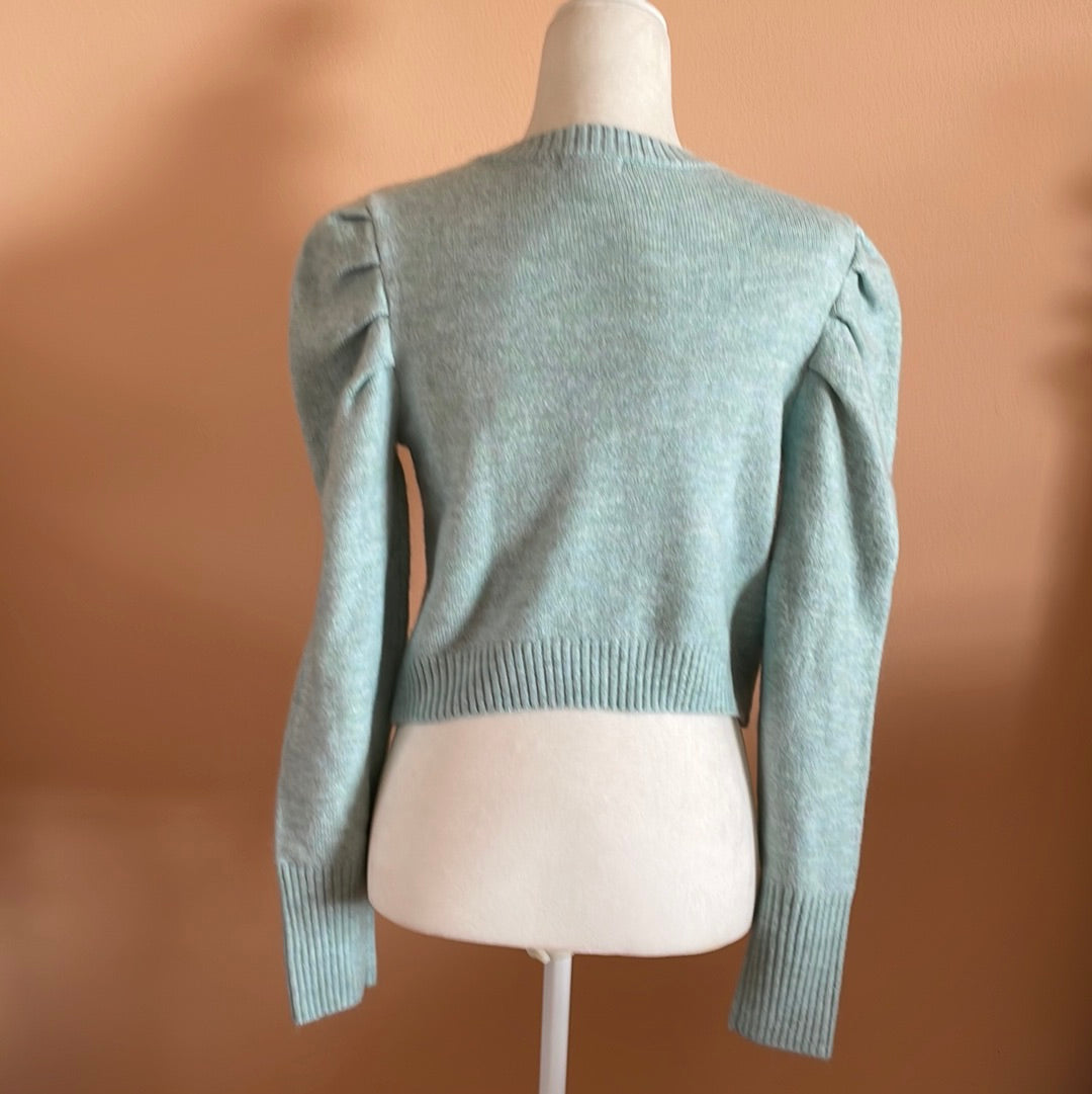  Wild Fable. 2000s Blue Pullover Cropped Knit Sweater